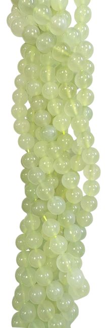 Jade de Chine A perles 8mm sur fil 40cm