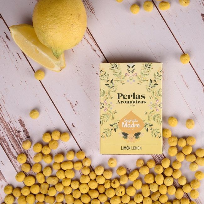 40 Perles aux huiles essentielles de citron