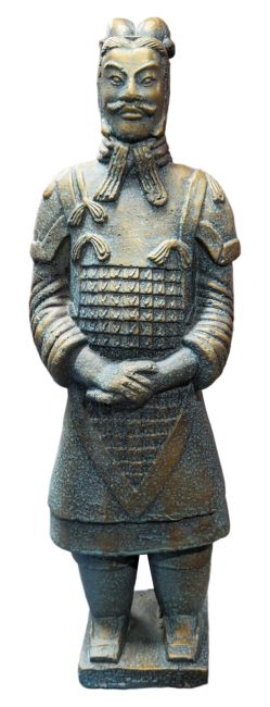 Statue Haute Qualité Général Imitation Bronze 35cm