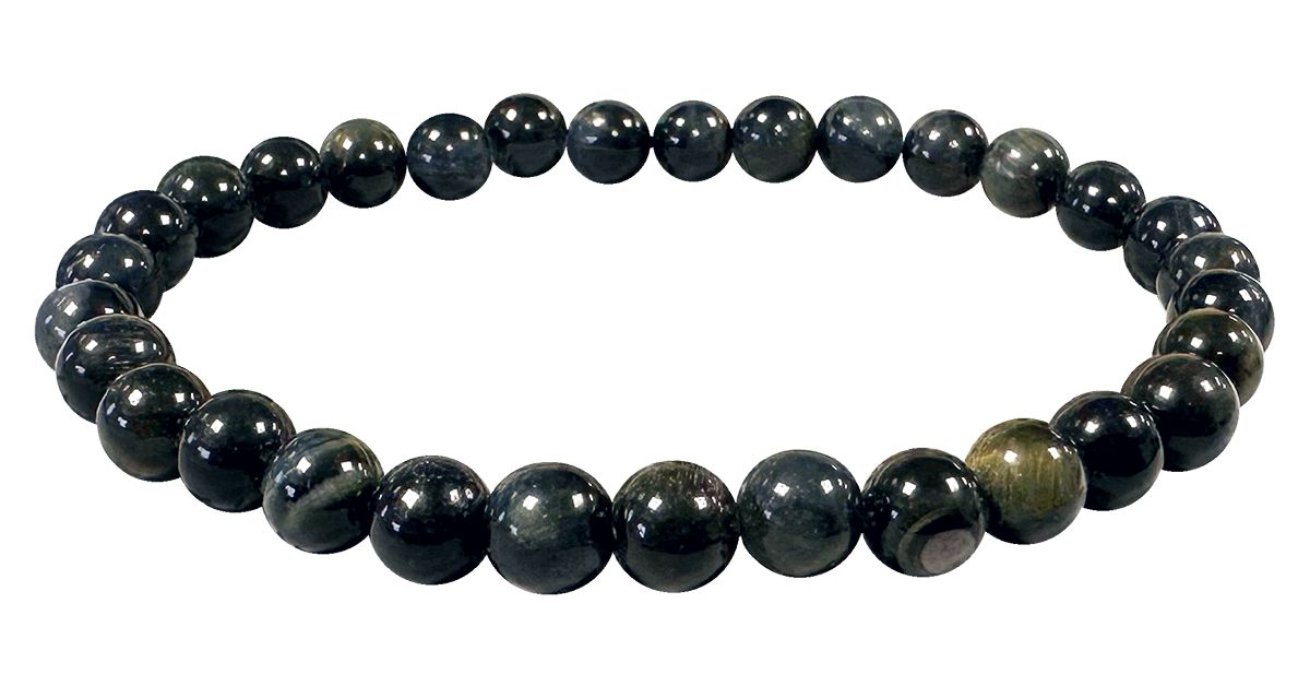 Bracelet Oeil de Faucon AA perles 6-7mm