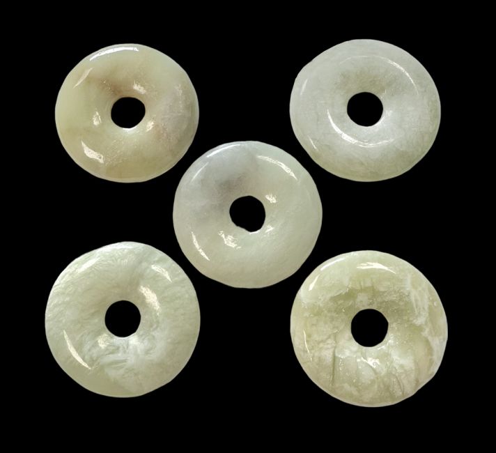 Donut Jade de Chine 3cm x5