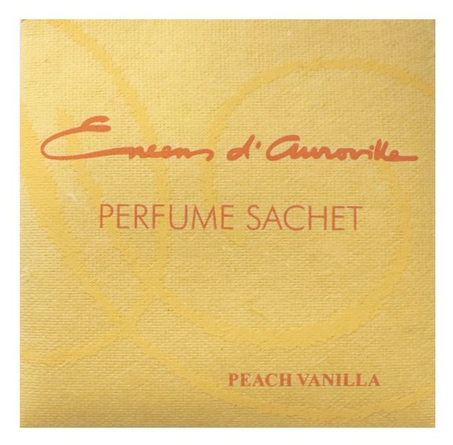 Sachets Parfumés encens Maroma d'Auroville Pèche Vanille x 5