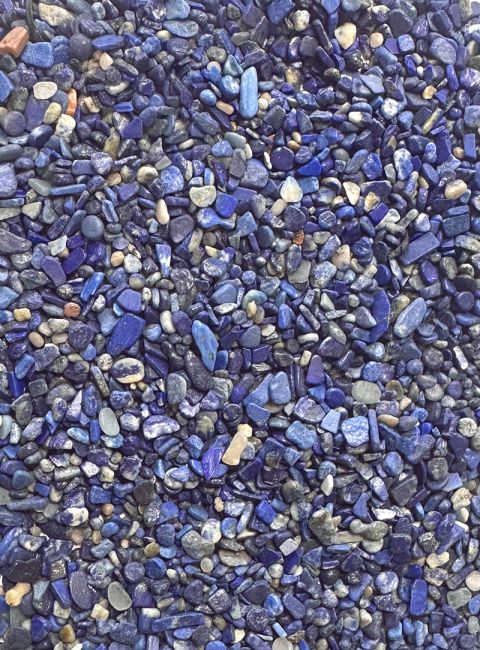 Lapis Lazuli A+ Chips de pierres naturelles 3-5mm 500g