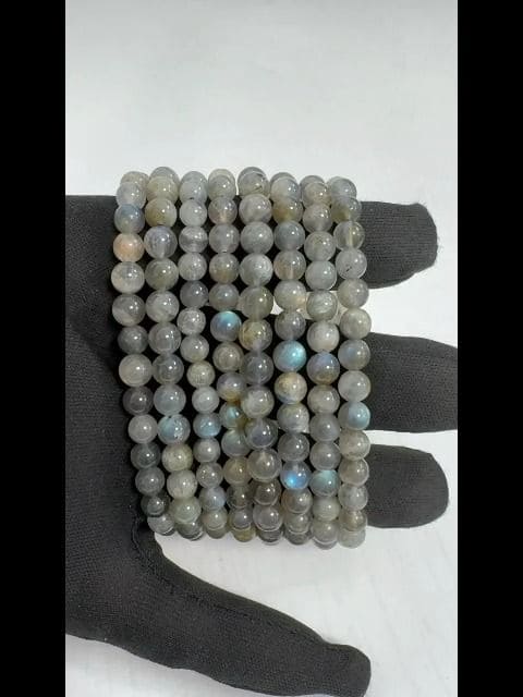 Bracelet Labradorite A perles 5.5-6.5mm