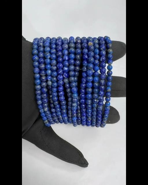 Bracelet Lapis Lazuli A perles 4-5mm