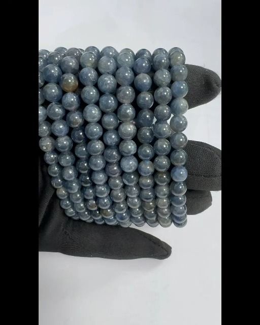 Bracelet Saphir Bleu AAA perles 6-7mm