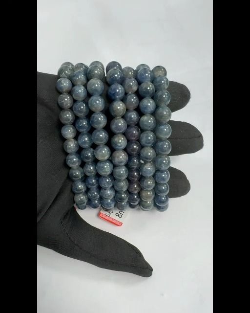 Bracelet Saphir Bleu AAA perles 7-8mm